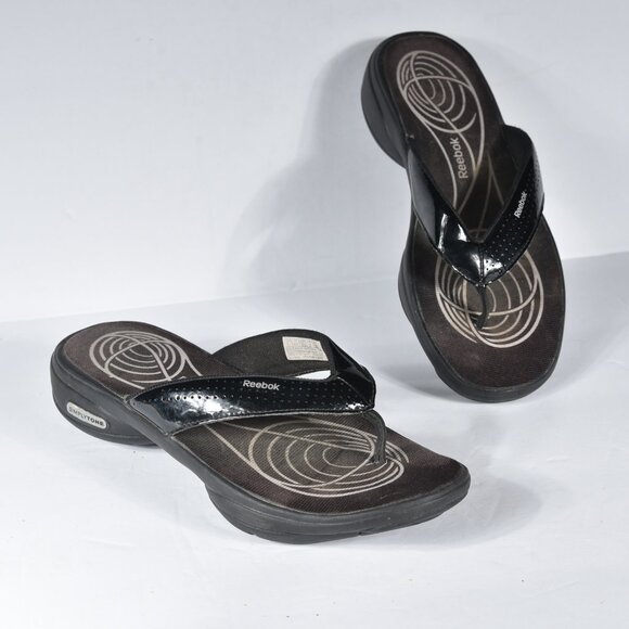Reebok Simply Tone Flip Flop Sandals size 7 - Picture 1 of 6
